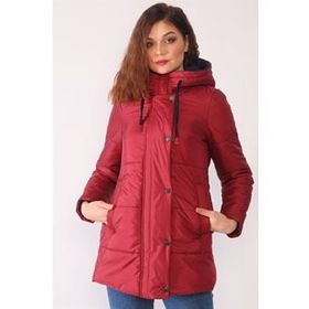 Dewberry Z6660 Bordo Kadın Kaban