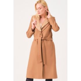 Dewberry Z6671 Açık Camel Kadın Palto