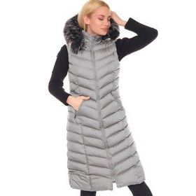 Dewberry Z6684 Gri Kadın Yelek