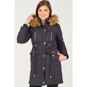 Dewberry Z6711 Cremona Kadın Kaban Lacivert