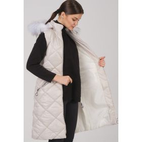 Dewberry Z6717 Krem Kadın Yelek