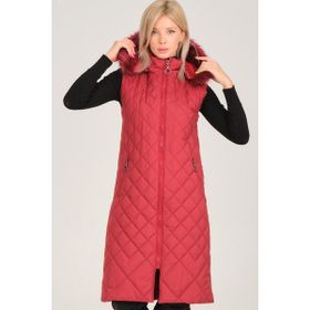 Dewberry Z6718 Bordo Kadın Yelek