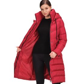 Dewberry Z6719 Bordo Kadın Kaban