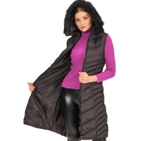 Dewberry Z6725 Siyah Kadın Yelek