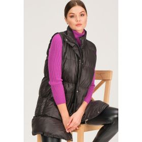 Dewberry Z6729 HK Style Siyah Kadın Yelek