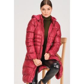 Dewberry Z6731 Bordo Kadın Kaban