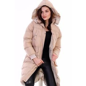 Dewberry Z6736 Camel Kadın Mont