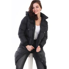 Dewberry Z6736 Camel Kadın Mont