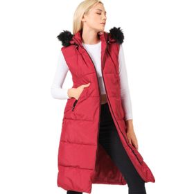 Dewberry Z6741 Bordo Kadın Yelek