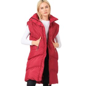 Dewberry Z6743 Bordo Kadın Yelek