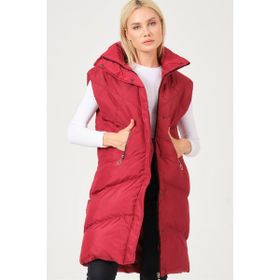 Dewberry Z6743 Bordo Kadın Yelek