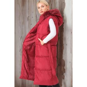 Dewberry Z6744 Bordo Kadın Yelek