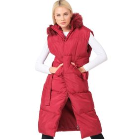 Dewberry Z6744 Bordo Kadın Yelek