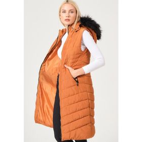 Dewberry Z6752 Taba Kadın Yelek