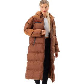 Dewberry Z6756 Camel Bayan Şişme Kaban