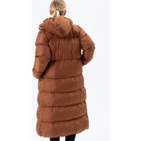 Dewberry Z6756 Camel Bayan Şişme Kaban