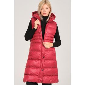 Dewberry Z6757 Bordo Kadın Yelek
