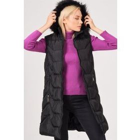 Dewberry Z6761 Siyah Kadın Yelek