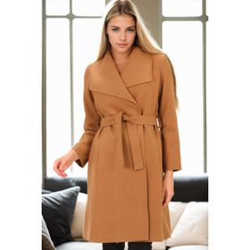 Dewberry Z9639 Camel Kadın Palto