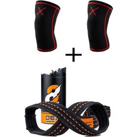 Dex Supports 8 Loop Lifting Straps Turuncu Standart 2'li Fitness Ortopedik Dizlik