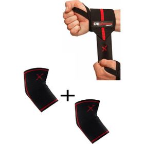 Dex Supports Elbow Sleeve Wrist Wraps 2'li Fitness Aksesuarları