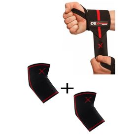 Dex Supports Elbow Sleeve Wrist Wraps 2'li Fitness Aksesuarları