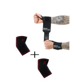 Dex Supports Elbow Sleeve Wrist Wraps 2'li Fitness Aksesuarları