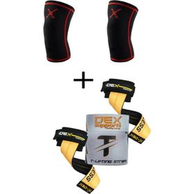 Dex Supports Knee Sleeve 2'li Fitness Spor Antrenman Dizliği