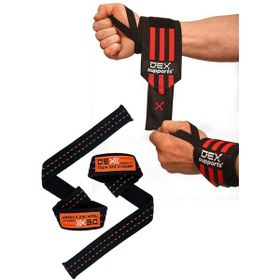 Dex Supports Pro Lifting Straps Wrist Wraps 2'li Fitness Aksesuarları