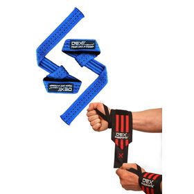 Dex Supports Pro Lifting Straps Wrist Wraps 2'li Fitness Aksesuarları