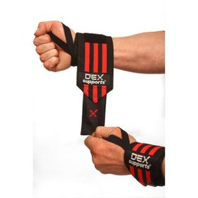 Dex Supports Wrist Wraps Kırmızı Siyah Fitness Aksesuarı
