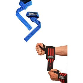 Dex Supports Wrist Wraps Kırmızı Siyah Fitness Aksesuarı
