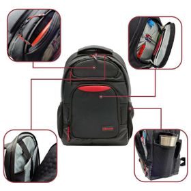 Dexim 17.3 inç Premium Gaming NB Siyah Sırt Çantası