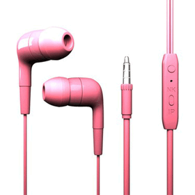 Dexim Pembe Mikrofonlu Kulakiçi Kulaklık