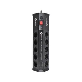 Dexim SP10BG 10 Port Akım Koruyucu 2XUSB Priz