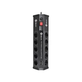 Dexim SP10BG 10 Port Akım Koruyucu 2XUSB Priz