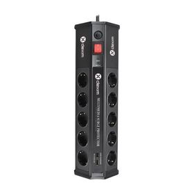 Dexim SP10BG 10 Port Akım Koruyucu 2XUSB Priz