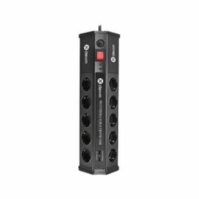 Dexim SP10BG 10 Port Akım Koruyucu 2XUSB Priz