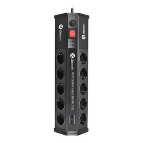 Dexim SP10BG 10 Port Akım Koruyucu 2XUSB Priz