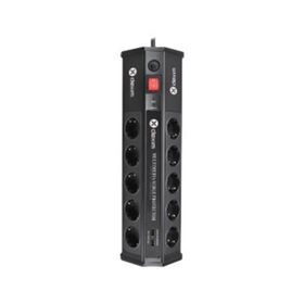 Dexim SP10BG 10 Port Akım Koruyucu 2XUSB Priz