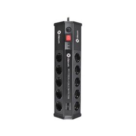 Dexim SP10BG 10 Port Akım Koruyucu 2XUSB Priz