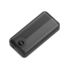 Dexim W4 DCA0068 2x Type C Kablolu 22.5W Pd LED Göstergeli 18w Giriş 20w Çıkış 20.000 mAh Siyah Powerbank