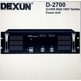 Dexun D-2700 Hat Trafolu Stereo Power Anfi