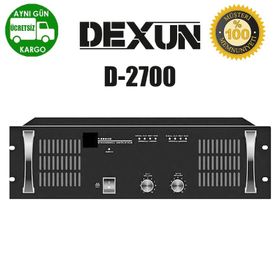 Dexun D-2700 Hat Trafolu Stereo Power Anfi