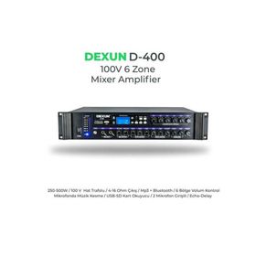 Dexun D-400 100V 6 Bölgeli Mikser Anfi