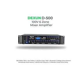 Dexun D-500 100V 6 Bölgeli Mikser Anfi