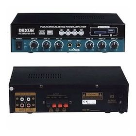 Dexun D-70 50W 100V 4-16 Ohm USB-SD-AUX-Bluetooth Destekli Hat Trafolu Amfi