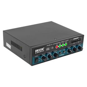 Dexun D-70 50W 100V 4-16 Ohm USB-SD-AUX-Bluetooth Destekli Hat Trafolu Amfi