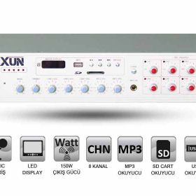 Dexun PA-2512 6 Bölge Anfi