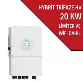 Deye 20 kW Hibrit Trifaze HV İnverter